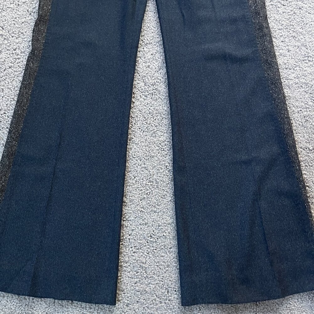 ANTHROPOLOGIE ELEVENSES THE BRIGHTON Mixed Tweed Colorblock Trousers Slacks 6T - Picture 3 of 15